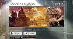 Desktop Screenshot of anantagovinda.com